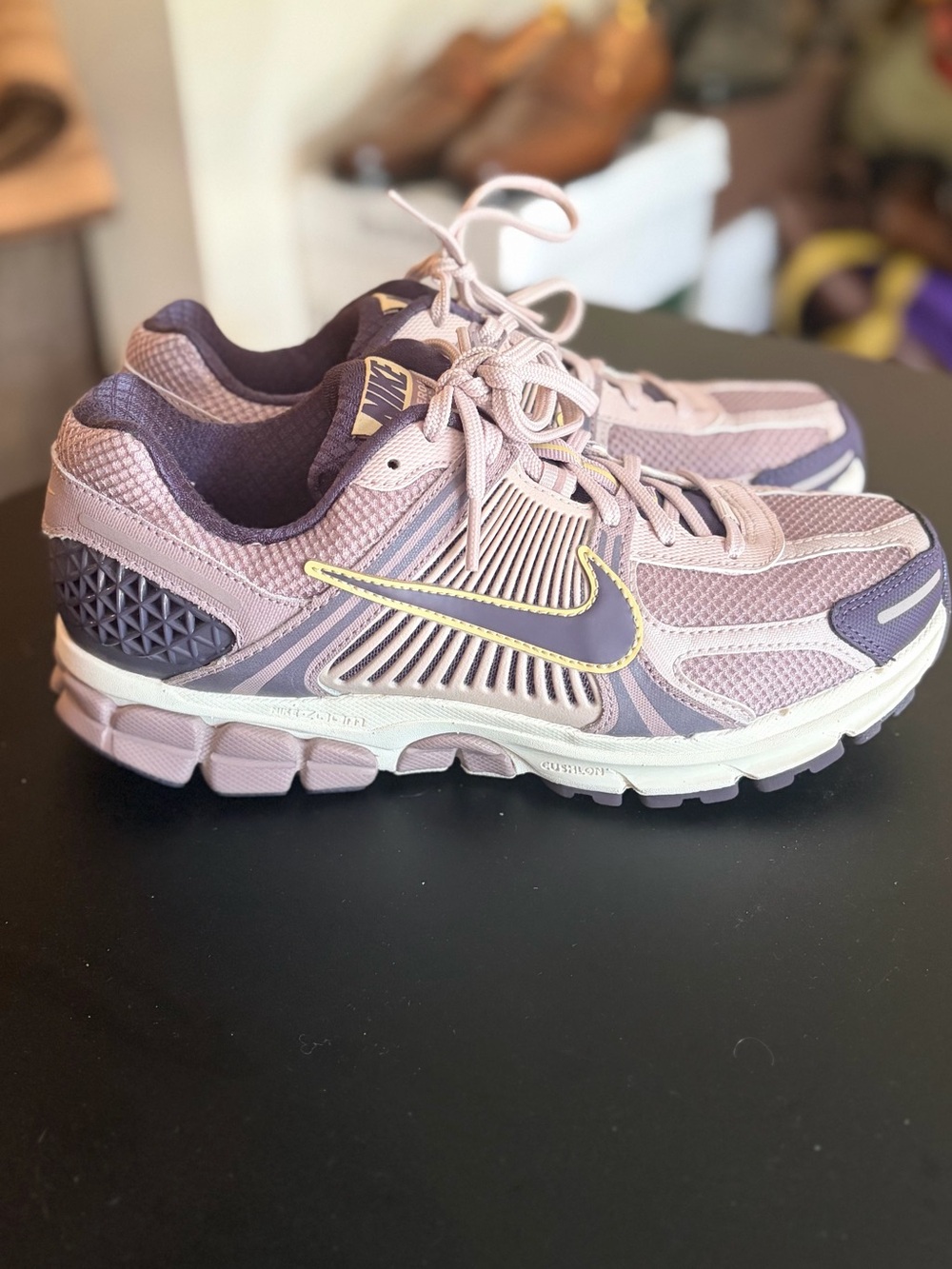 *Pre-Loved* Nike Men's Air Zoom Vomero 5 'Platinum Violet Gold'